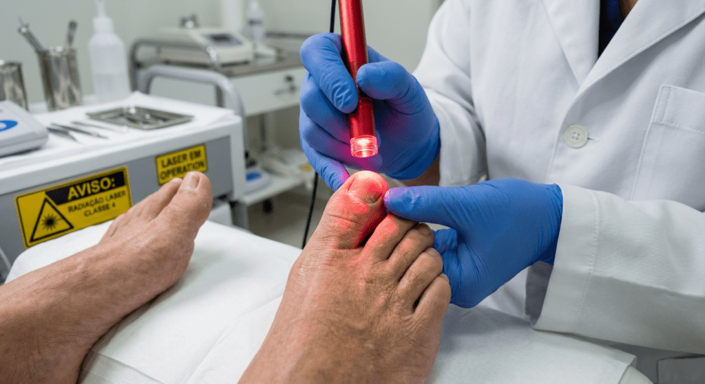 Aplicação de Laser na Podologia em Campinas